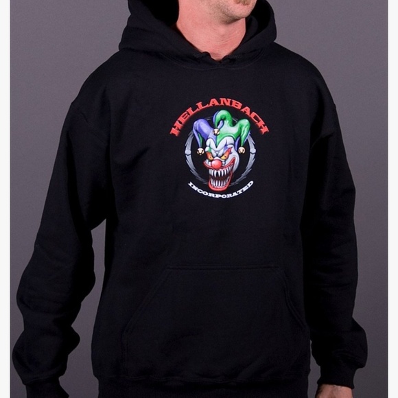 Hellenbach Who's Your Daddy? Crazy Clown Hoodie - Picture 1 of 5